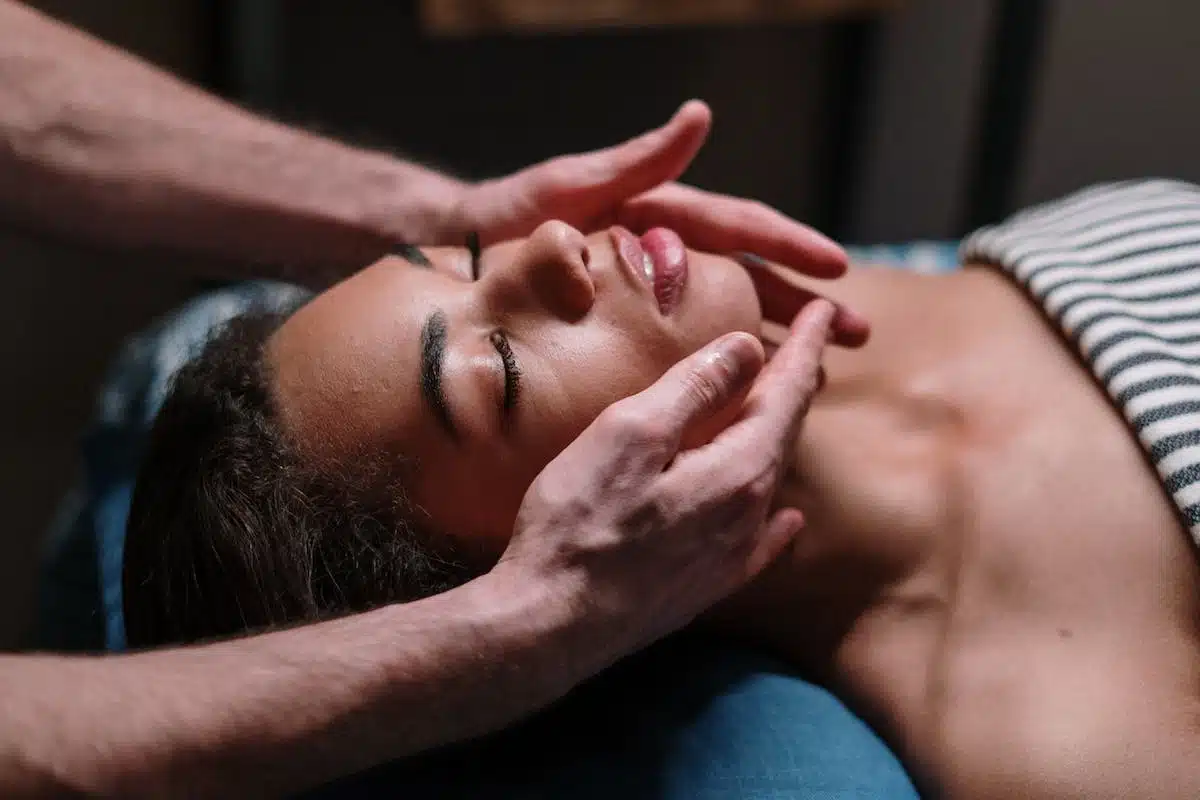 massage  peau