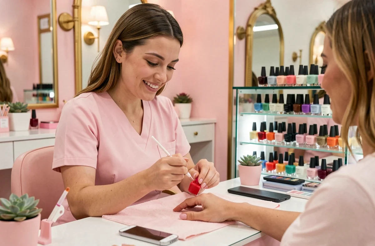 Soin des ongles et manucure à l'institut Luck Esthetique dans le Gard