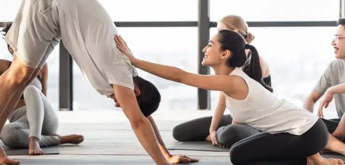 débutant le yoga